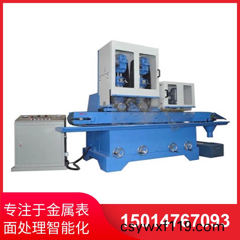 鋼絲輪自動拉絲機(ji)的工作原理